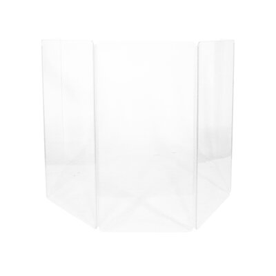 DRUMS SHIELD 5-120 - Plexi battery pack, acrylic screen made up of 5 panels designed for acoustic drums
