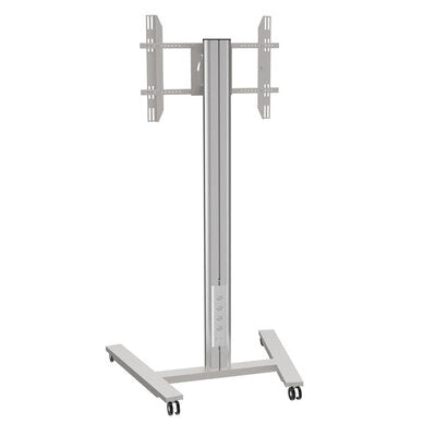 Multibrackets - M Public Display Stand 180 HD Single Silver mounting interface: 800 x 500 mm, 1800 mm height