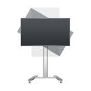 Multibrackets - M Public Display Stand 180 HD Single Silver mounting interface: 800 x 500 mm, 1800 mm height