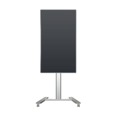 Multibrackets - M Public Display Stand 180 HD Single Silver mounting interface: 800 x 500 mm, 1800 mm height