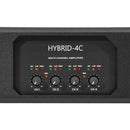 HYBRID-4C - 4 x 400 W RMS on 8 ohms hybrid Class-D power amplifier, low impedance and 100 V, parallel and bridge modes