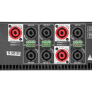 HYBRID-6C - 6 x 400 W RMS on 8 ohms hybrid Class-D power amplifier, low impedance and 100 V, parallel and bridge modes