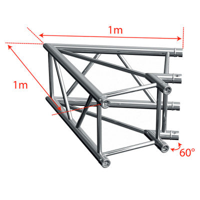 AGQUA-01  - Quatro angle - 100 cm 60° - 2 directions