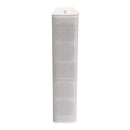 Sline441W - 200 W RMS passive column loudspeaker, 4 x 4″ drivers and 1 x 1″ horn tweeter, white