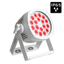 BT-COLORAY 18FCR WHITE - Outdoor projector with 18 x 8 W RGBW LED, 20° beam angle, DMX, RDM, IP65, white