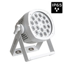 BT-COLORAY 18FCR WHITE - Outdoor projector with 18 x 8 W RGBW LED, 20° beam angle, DMX, RDM, IP65, white