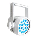 BT-COLORAY 18FCR WHITE - Outdoor projector with 18 x 8 W RGBW LED, 20° beam angle, DMX, RDM, IP65, white