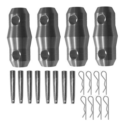 Contestage - MCQUA-KIT  - kit including 4 coupling sleeves 8 conical pins and 8 safety pins