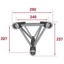 PT29-100  - Triangular aluminium truss - Length: 100 cm