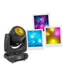Moving Beam 7R MKII - Professional moving head, Osram 230 W short-arc lamp, motorized zoom, 16 Gobo wheel, 11 color wheel, rotating 16 and 24-facet prism, stepper motor, W-DMX Wireless receiver