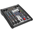 Promix 4 - Compact 4-channel analog mixing, MIC / line and stereo inputs, multi-effects, USB 2.0 connectivity and Bluetooth