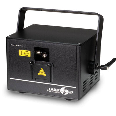 Laserworld - CS-3000RGB - 3000 mW powerful semi-professional analog modulated pure diode laser