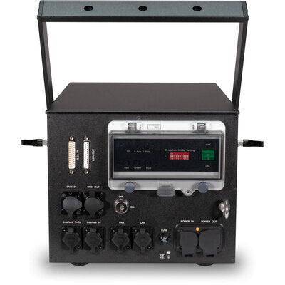 Laserworld - CS-24.000RGB ShowNET - 24,000 mW powerful semi-professional pure diode laser, ShowNET multi-control mainboard, DMX control, ILDA port