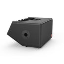MUSICCUBE - 700 W max. all-in-one active professional loudspeaker, 5 input channels, 6 + 1 tweeters and 2 x 8" woofers,  180° horizontal dispersion, battery powered, black