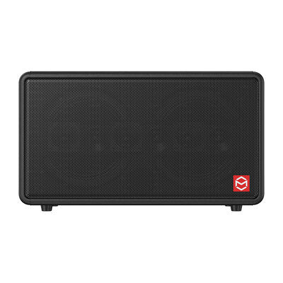 MUSICCUBE - 700 W max. all-in-one active professional loudspeaker, 5 input channels, 6 + 1 tweeters and 2 x 8" woofers,  180° horizontal dispersion, battery powered, black
