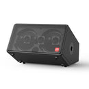 MUSICCUBE - 700 W max. all-in-one active professional loudspeaker, 5 input channels, 6 + 1 tweeters and 2 x 8" woofers,  180° horizontal dispersion, battery powered, black