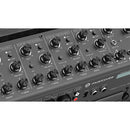 MUSICCUBE - T3II - Black - 150 W multi-functional portable road-show loudspeaker, 4 input channels, 4 x 2" tweeter and 1 x 8" woofers, battery powered, black