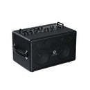 MUSICCUBE - 140 W portable loudspeaker system, 2 guitar inputs and 2 microphones / instruments, 2 x 6" woofer, 4 x 2" mid-tweeter, internal recording function of the loudspeaker through the APP software, black