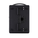 MUSICCUBE - 200 W versatile portable instrument loudspeaker designed for outdoor musicians, 2 x 5.25" NdFeB full range speakers, live streaming capabilities, battery operated, black