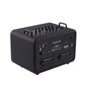 MUSICCUBE - 200 W versatile portable instrument loudspeaker designed for outdoor musicians, 2 x 5.25" NdFeB full range speakers, live streaming capabilities, battery operated, black