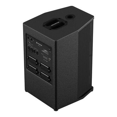 MUSICCUBE - 320 W high-performance active subwoofer, 2 x 9" long-excursion woofers, unique airflow guide hole, black