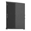 MUSICCUBE - 320 W high-performance active subwoofer, 2 x 9" long-excursion woofers, unique airflow guide hole, black