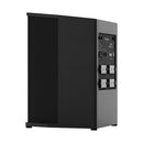 MUSICCUBE - 320 W high-performance active subwoofer, 2 x 9" long-excursion woofers, unique airflow guide hole, black