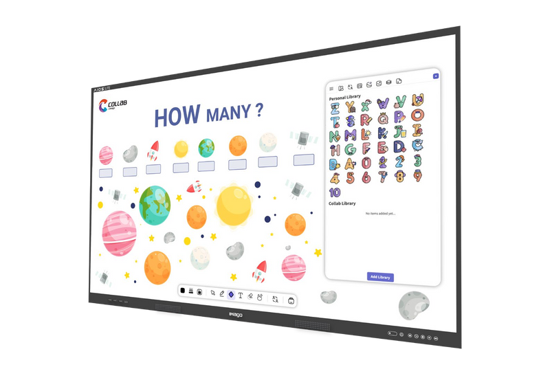 Monitor interattivo IMAGO Edu Board Light IMB-86-EDU-L 86"