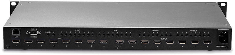 Matrice HDMI 18G con Scaler Video Wall Seamless, 8x8