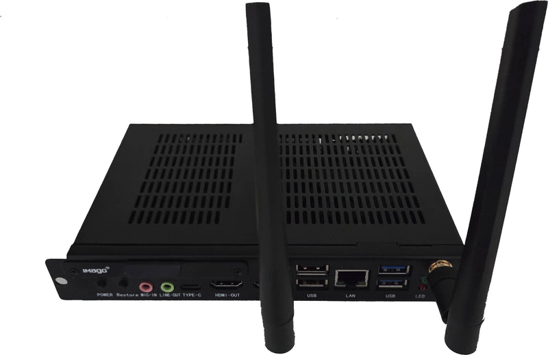 OPS slot-in PC IMAGO IMG-OPS-VI-11G-I5 (CPU Intel Core i5-1145G7, 8GB RAM, 128GB SSD, Windows 11 Pro, Licenza di 3 anni IMAGO Flash inclusa)