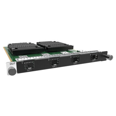 NovaStar - H 4xfiber sending card - Sending Card for the H-Series controllers, 20.8 Mpixels, single and multimode SFP modules supported