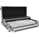 Flight Case DDJ-REV5 - Flight case to protect the DJ controller Pioneer DDJ-REV5, 9 mm plywood design, high-density inner foam, metal-reinforced corners