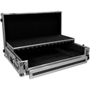 Flight case FLX10 - Flight case to protect the DJ controller Pioneer FLX10, 9 mm plywood design, high-density inner foam, metal-reinforced corners