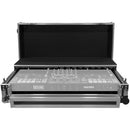 Flight case Rane Four - Flight case to protect the Rane Four DJ controller, 9 mm plywood design, high-density inner foam, metal-reinforced corners
