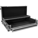 Flight case Rane Four - Flight case to protect the Rane Four DJ controller, 9 mm plywood design, high-density inner foam, metal-reinforced corners
