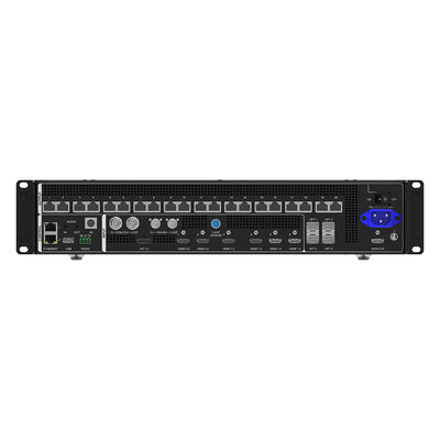 NovaStar - VX2000 Pro - All-in-one controller, 2 x HDMl 2.0, DP 1.2 and 12G-SDl, providing 4K pixel-to-pixel display, 20 Ethernet ports, 13 million pixels
