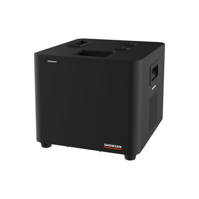 Sparkular - 400 W vertical colored flame effect machine, up to 10 meters in five colors, DMX, 9 - 60 V pyro signal