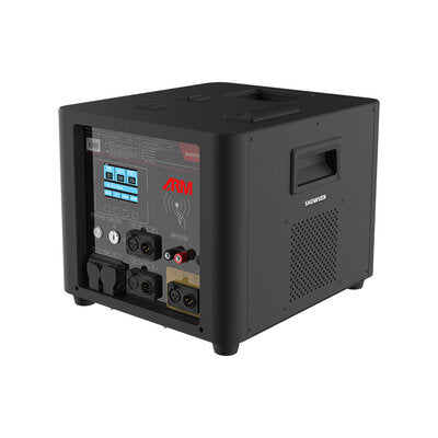 Sparkular - 400 W vertical colored flame effect machine, up to 10 meters in five colors, DMX, 9 - 60 V pyro signal