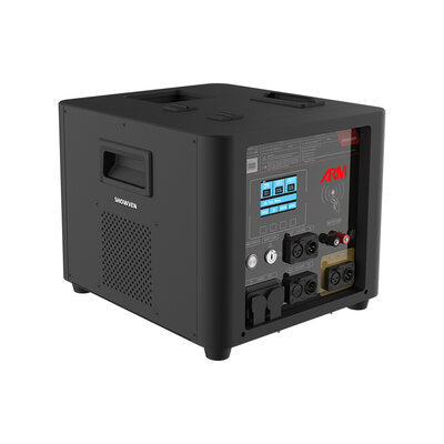 Sparkular - 400 W vertical colored flame effect machine, up to 10 meters in five colors, DMX, 9 - 60 V pyro signal