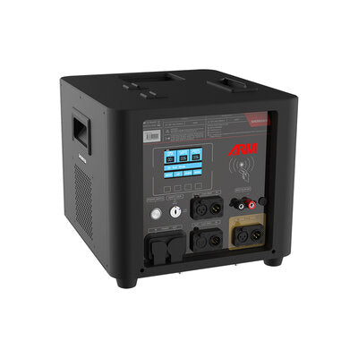 Sparkular - 400 W vertical colored flame effect machine, up to 10 meters in five colors, DMX, 9 - 60 V pyro signal