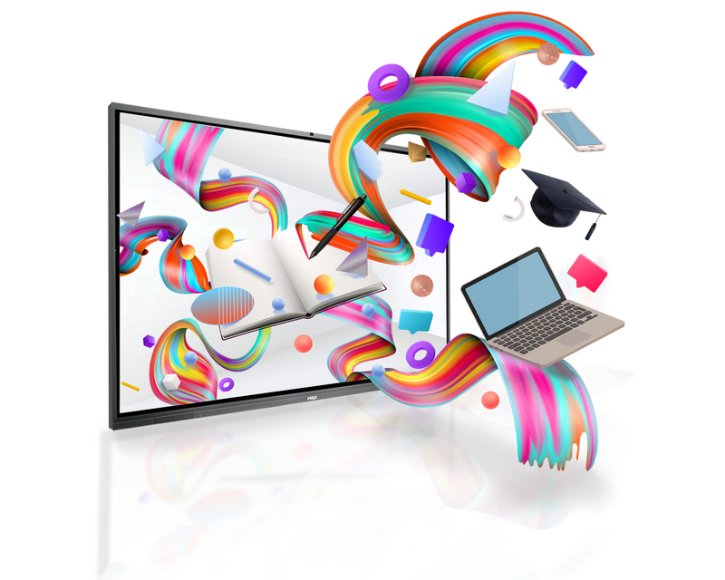 Monitor interattivo IMAGO Edu Board Plus IMB-75-EDU+ 75" ad alte performance