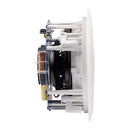 LONE AUDIO - Pair of 80 W passive in-wall ceiling speakers that fit into any public place