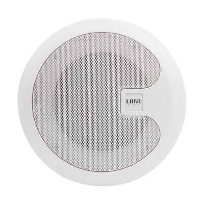 LONE AUDIO - Pair of 80 W passive in-wall ceiling speakers that fit into any public place