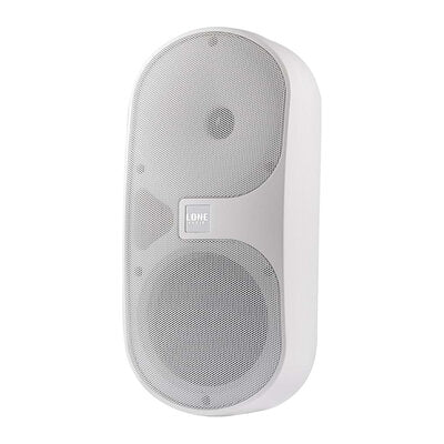 LONE AUDIO - 80 W max. 2-way wall-mount loudspeaker, 5" woofer + dome tweeter, white
