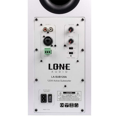 LONE AUDIO - 120 W RMS Class-D active subwoofer