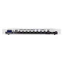 Rondson - 120 W mixer / amplifier on 100 V line, media player, ringtone and siren functions via Euroblock, telephone paging, 19" 1U rack