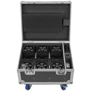 Mac Mah - IZY GLOW SET (6 IZY Glow spotlights) - All-in-one lighting solution based on archi LED spotlight, designed for mobility. 6 stand-alone IP65 LED spotlights battery operated + flight case
