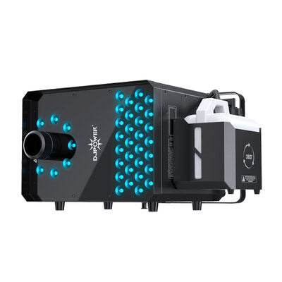 DJPower - 3500 W dual nozzle CO2 smoke machine