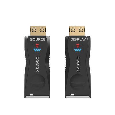 Beetek - Ultra-compact 4K HDMI 2.0 fiber optic extender