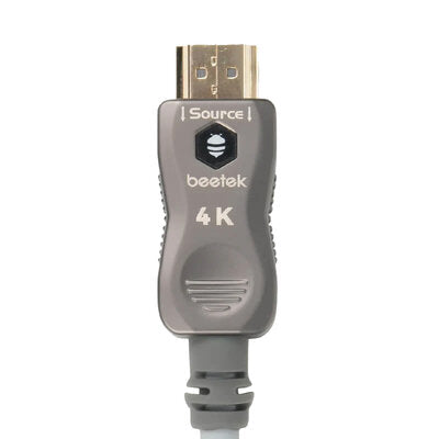 Beetek - Silicone armored HDMI 2.0 active optical cable, 20 m